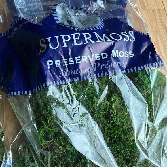 Set of faux crafting moss for plants and indoor decorations, projects - Picture 3 of 4